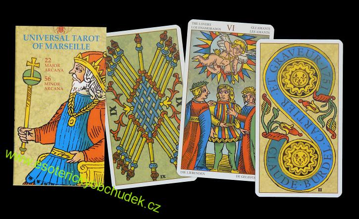 MARSEIILLSKÝ TAROT - UNIVERSAL TAROT OF MARSEILLE