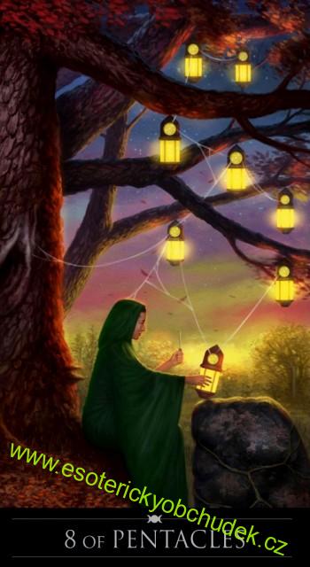 Silver Witchcraft tarot/Stříbrný čarodějný tarot - Barbara Moore, Franco Rivoli