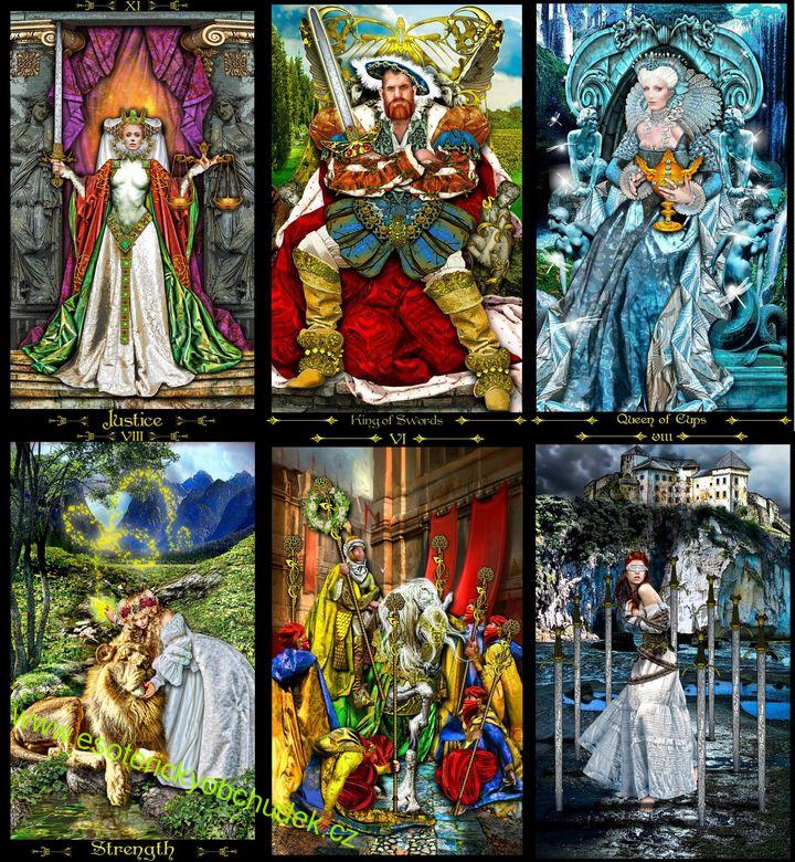 Tarot osvícení - Tarot illuminati - SET S KNIHOU V AJ