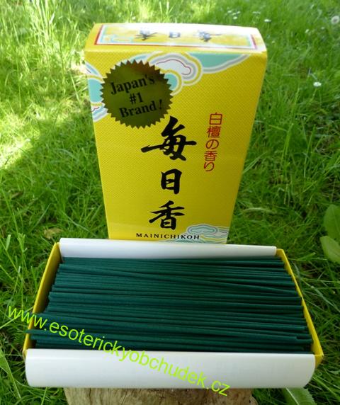 Japonské vonné tyčinky - SANTAL/ Nippon MAINICHI KOH Sandal 370 ks