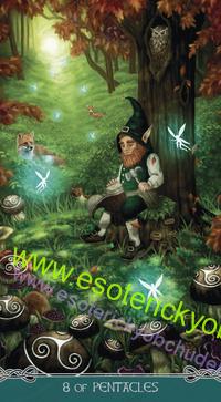 Univerzální keltský tarot - Universal Celtic Tarot - MINI FORMÁT - NOVÁ EDICE s pevnou krabičkou