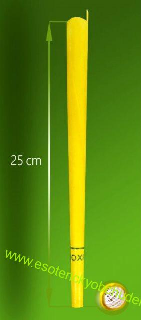 TĚLOVÉ svíce HOXI NATURE - bez esenciálních olejů - v plátěném pytlíku 10ks