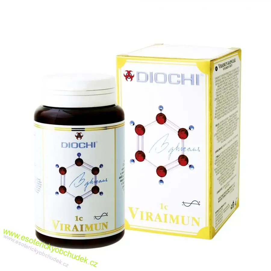 VIRAIMUN - KAPSLE - imunita, Cordyceps, Reishi, Shiitake, Maitake