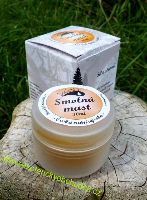 Smolná mast 30ml/50 ml - regenerace pokožky, antimykotické, antibakteriální účinky