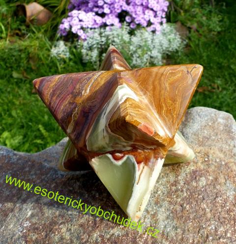 Merkaba - aragonit - cca 13 cm