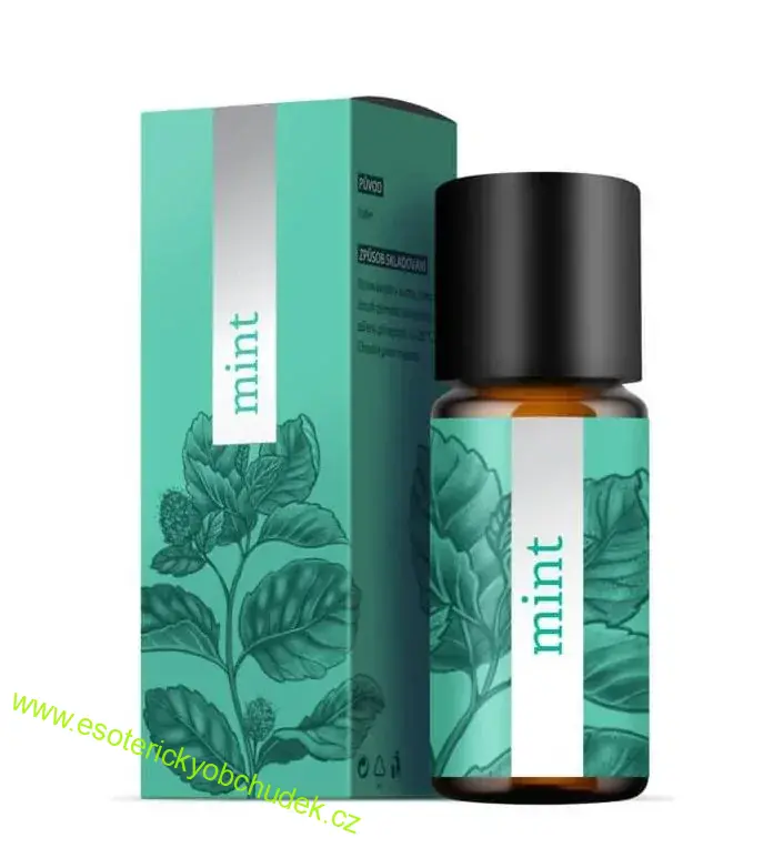 ESENCE MINT - MÁTA 10 ml - sebevyjádření, koncentrace, zažívání, akné
