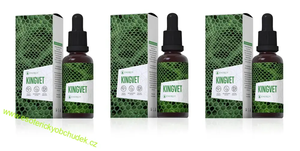 KINGVET 3 SET - svalová únava, energie, fyzická kondice, pohlavní žlázy, hojivé funkce těla, po operaci, anabolikum