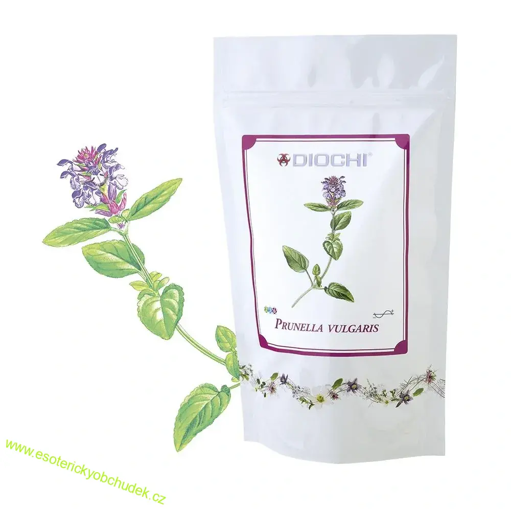 PRUNELLA VULGARIS 100 g - čaj DIOCHI - imunita, (před)mentruační a menopauzální komfort, klouby, hladina cukru v krvi