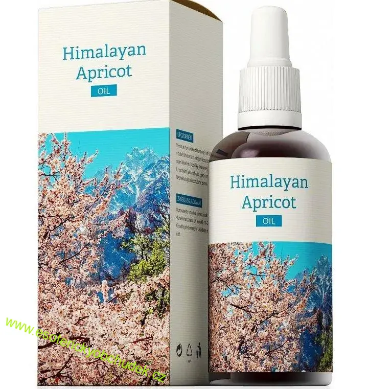 HIMALAYAN APRICOT OIL - OLEJ Z MERUŇKOVÝCH JADER 100 ml - účinně stimuluje naše duševní schopnosti, napomáhá ke zlepšení pocitu svěžesti, uvolňuje a celkově zklidňuje