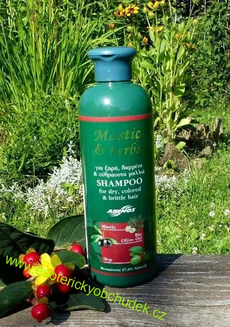 Šampon Mastix & Herbs pro suché, barvené a poškozené vlasy - 300ml