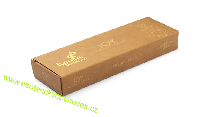 PALO SANTO a JASMÍN - RADOST - vonné tablety ISPALLA z PERU - dobrá nálada, inspirace, tvořivost, dosažení cílů