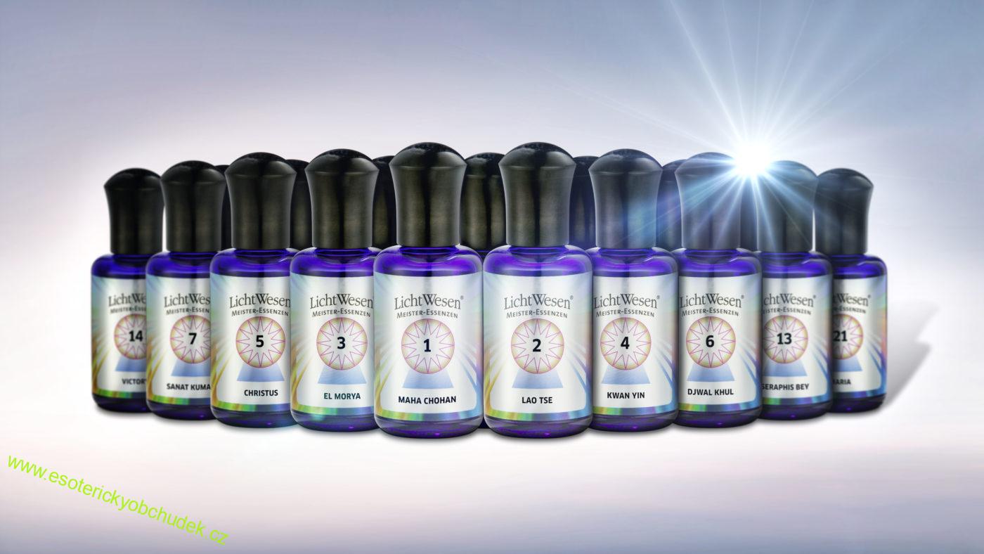 Sada Mistrovských esencí v oleji - terapeutická sada - kompletní řada 21 olejů á 30 ml