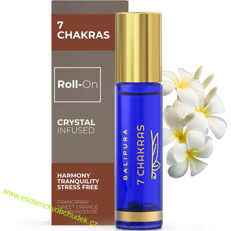 Energetický aroma roll-on 7 ČAKER / 7CHAKRAS - Balipuram 8ml -