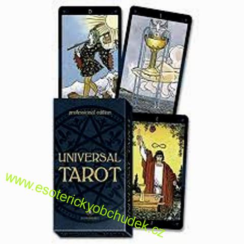UNIVERSÁLNÍ TAROT XXL - Profesionální edice - SET S KNIHOU V AJ - Universal Tarot - Professional Edition - cena do vyprodání zásob