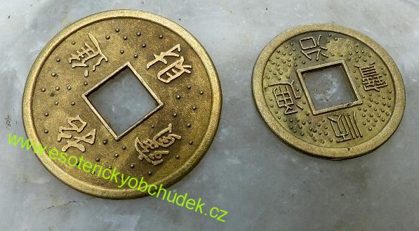 1 Feng-shui mince pro štěstí a hojnost 