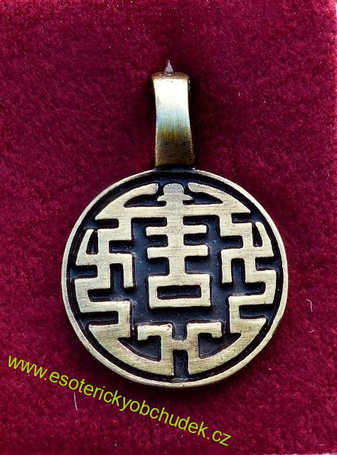 Amulet Zdraví - staromosaz