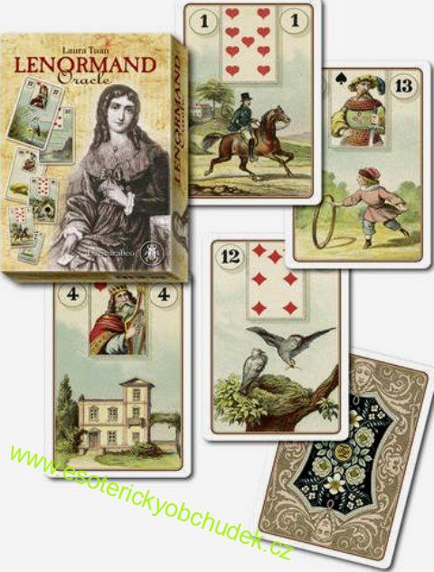 LENORMAND ORACLE - vykládací karty - větší formát - NOVINKA