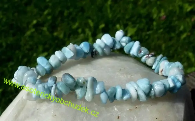 Náramek - LARIMAR - sekaný
