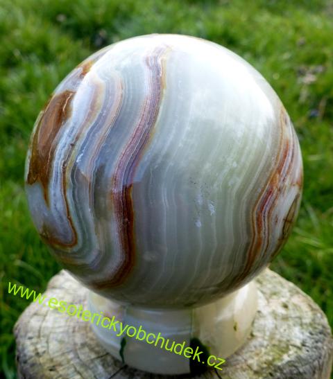Koule z aragonitu 12 cm