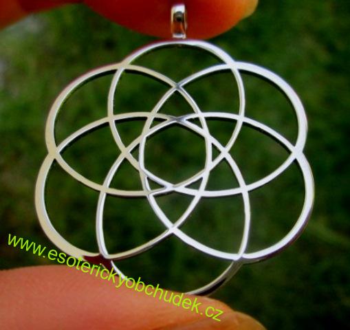 Nekonečno (Infinity) -  přívěsek z nerez oceli 3,5 cm - cena do vyprodání zásob, skladem 1 ks