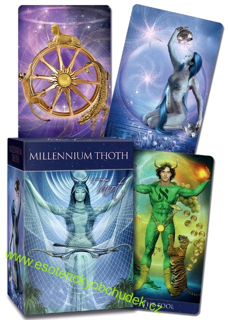 Millennium Thot Tarot / Thothův tarot Milénium - Renata Lechner