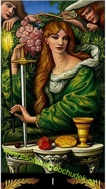 Pre-Raphaelite Tarot - Tarot Prerafaelitů