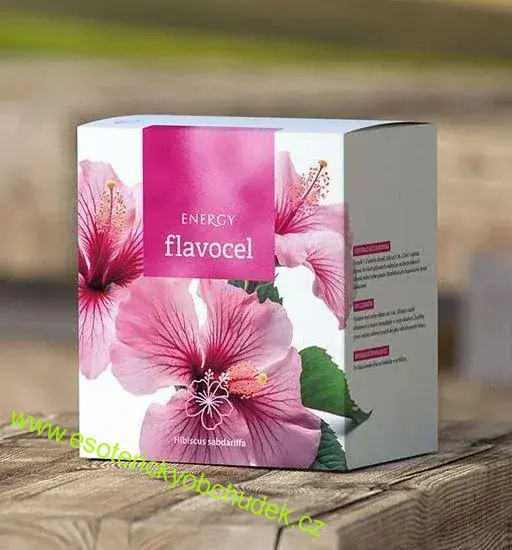 FLAVOCEL - 150 tbl. flavodidy + vitamin C, ibišek súdánský - slazeno Stévií