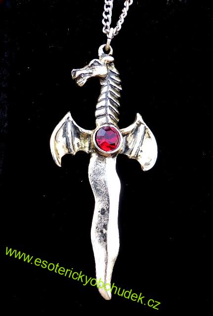 Amulet "Dračí dýka" - pro manifestaci myšlenky - skladem 1 ks