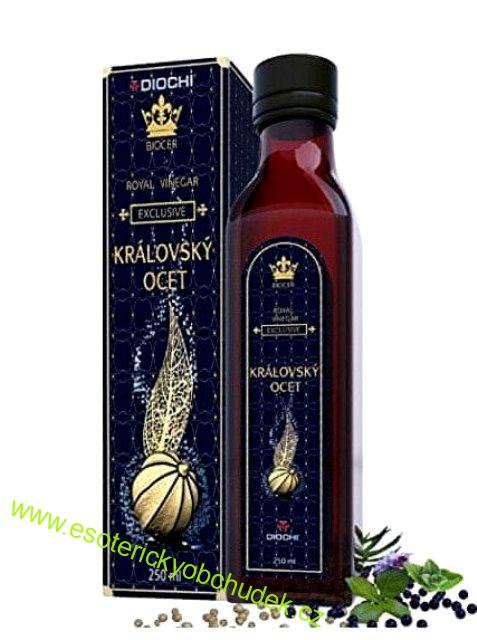 Královský ocet Biocer- harmonizace všech en.drah, odkyselení těla, hubnutí, regenerace svalů 250ml