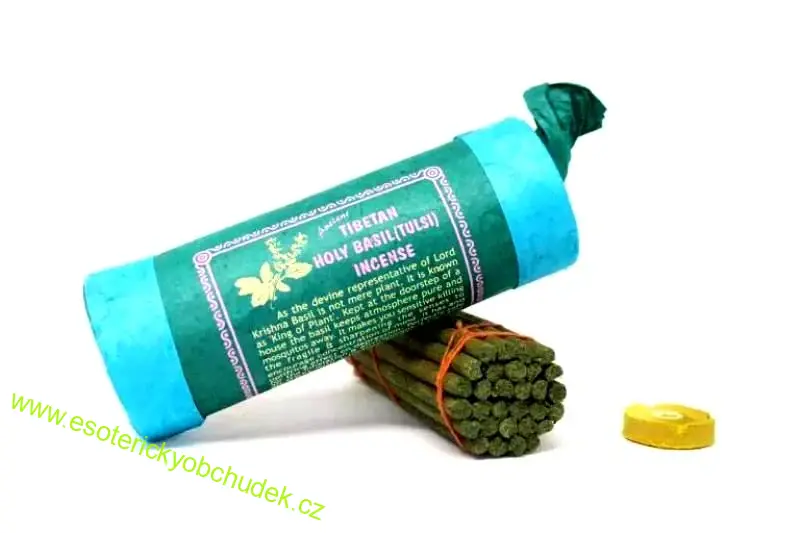 Tibetské tyčinky HOLY BASIL(TULSI) / BAZALKA POSVÁTNÁ - Tibetan incense