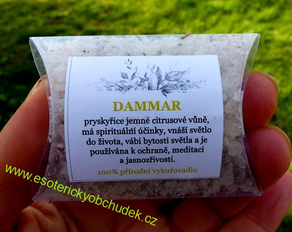Vykuřovadlo - DAMMAR - pryskyřice 30 ml
