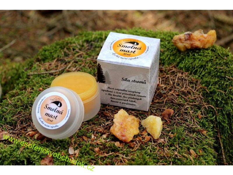Smolná mast 30ml/50 ml - regenerace pokožky, antimykotické, antibakteriální účinky