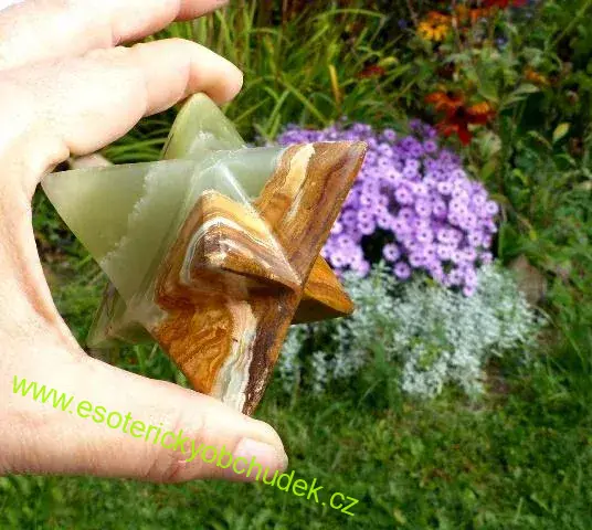 Merkaba - aragonit - cca 8,5 cm