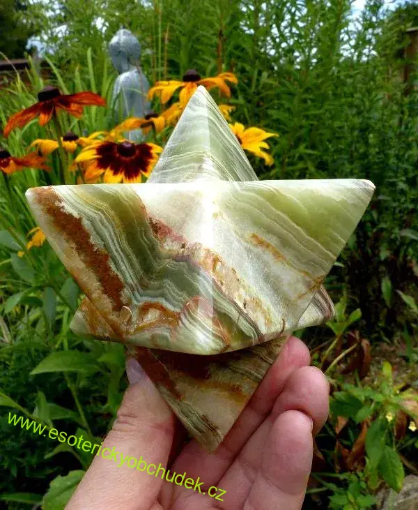 Merkaba - aragonit - cca 13 cm