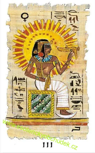 Egyptian Tarot - MINI FORMÁT, pevná krabička