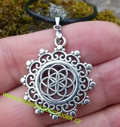 Přívěsek - Semeno života (květ života) - 3,3 cm