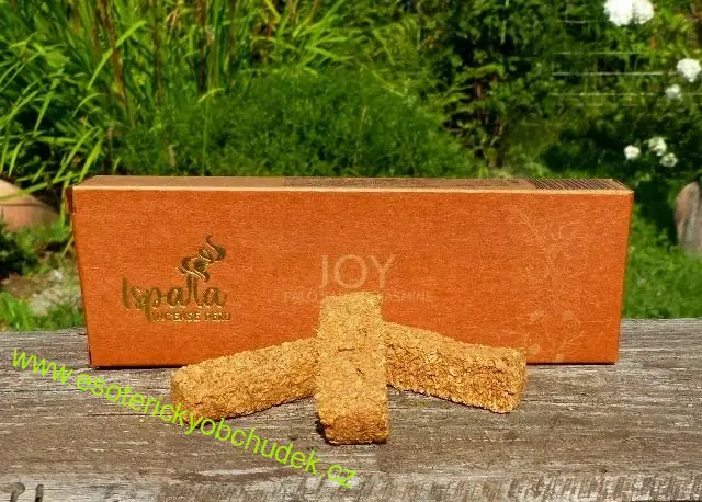 PALO SANTO a JASMÍN - RADOST - vonné tablety ISPALLA z PERU - dobrá nálada, inspirace, tvořivost, dosažení cílů