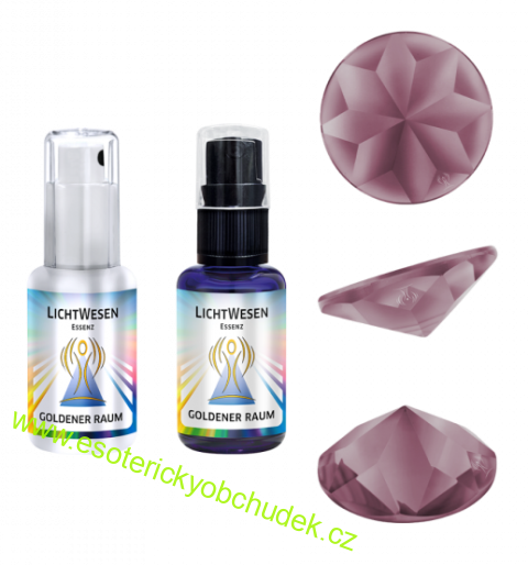 127. ZLATÝ PROSTOR - SPREJ - AKTIVACE VNITŘNÍHO SVĚTLA, ROVNOVÁHY A STABILITY, HLOUBKOVÉ ČIŠTĚNÍ ENERGETICKÉHO SYSTÉMU