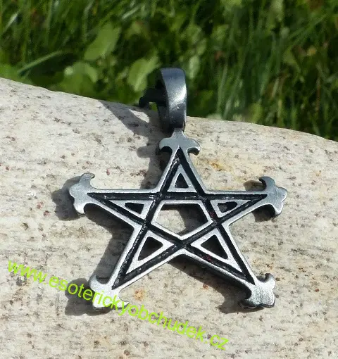 Keltský pentagram - pro dosažení přání- starozinek
