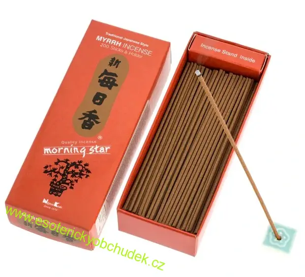 Japonské vonné tyčinky - MYRHA - MYRRH50 ks / Nippon Morning Star