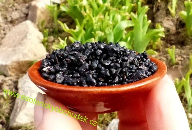 Černé kadidlo - směs kadidel pro vykuřování, 20 g