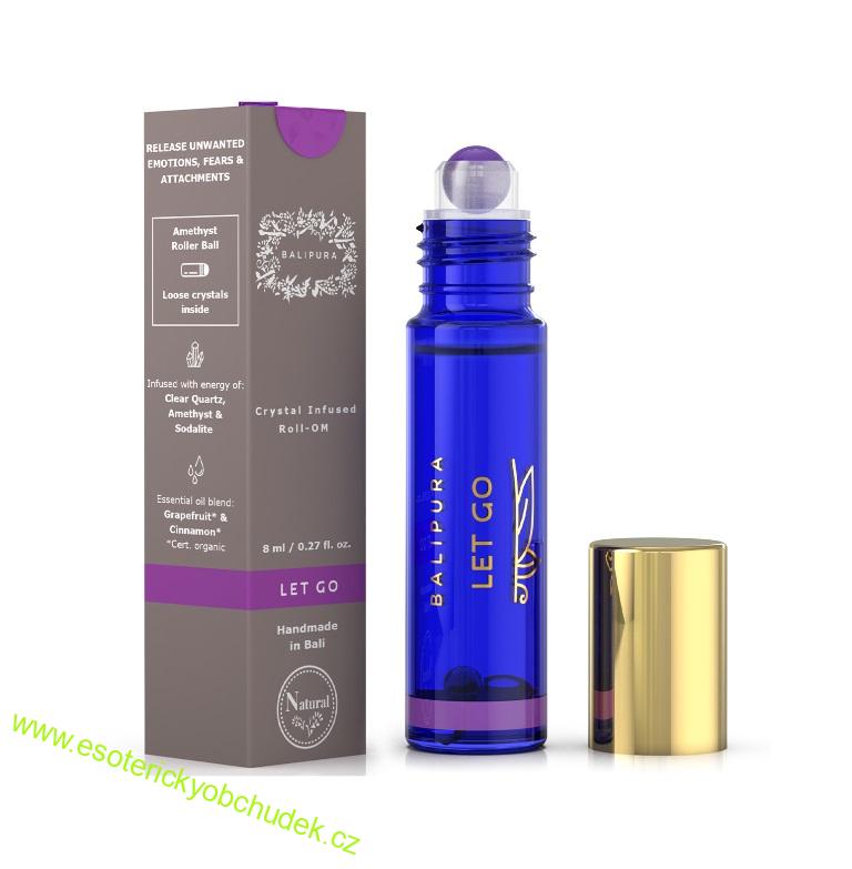 Přírodní aroma roll-on Balipura UVOLNĚNÍ / LET-GO - emoční uvolnění, spánek, relaxace, rovnováha, odpočinek,