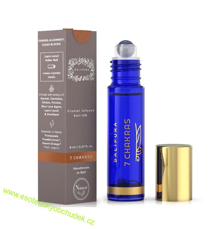 Energetický aroma roll-on 7 ČAKER / 7CHAKRAS - Balipuram 8ml -