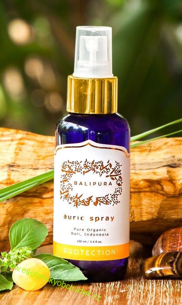 Harmonizační aura sprej OCHRANA / PROTEKTION - Balipura 100 ml posílení energetického pole, osobní ochranný štít - 