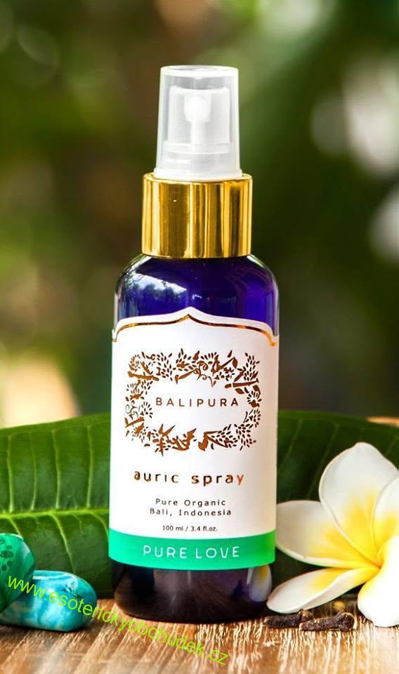 Harmonizační aura sprej ČISTÁ LÁSKA / PURE LOVE - Balipura 100 ml srdeční centrum, emocionální uzdravení, hojení ran, otevření srdce, sebeláska, soucit 