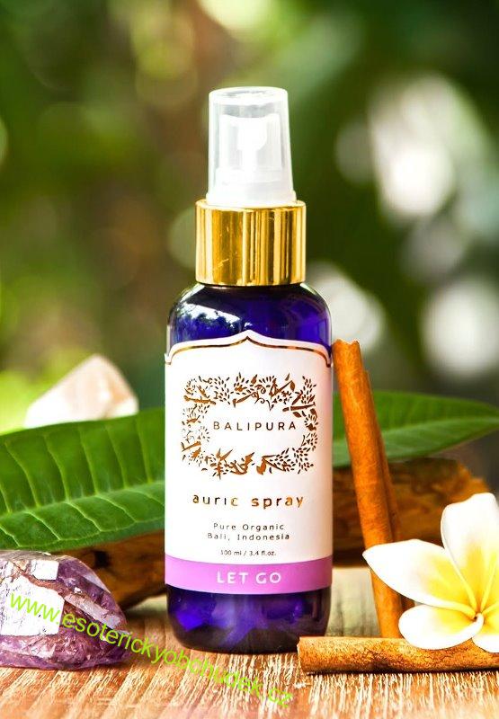 Harmonizační aura sprej UVOLNĚNÍ / LET-GO - Balipura 100 ml - emoční uvolnění, spánek, relaxace, rovnováha, odpočinek