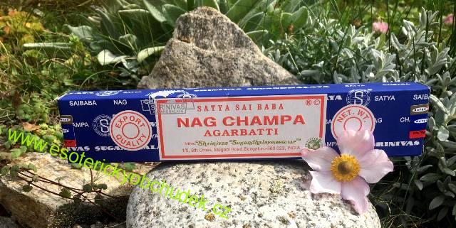 Vonné tyčinky Satya – Nag Champa modré