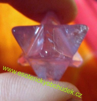 Merkaba - ametyst - 2 cm
