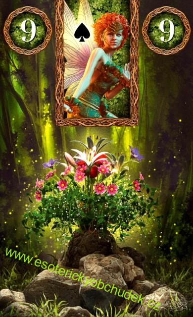 FAIRY LENORMAND ORACLE CARDS - Vílí Lenormand - věštecké karty - David Corsi