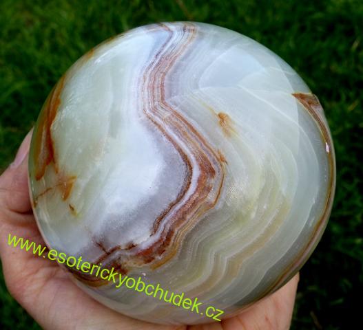 Koule z aragonitu 12 cm